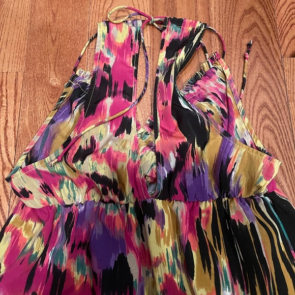 Fun Colorful Babydoll Tank Top - Picture 3 of 3